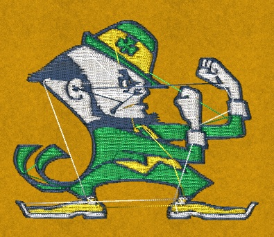 notre dame surgical cap